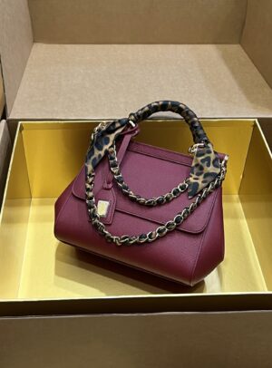 Dolce & Gabban Sicily 100% Original Replica! A masterpiece of the brand-Red-20cm  with original box