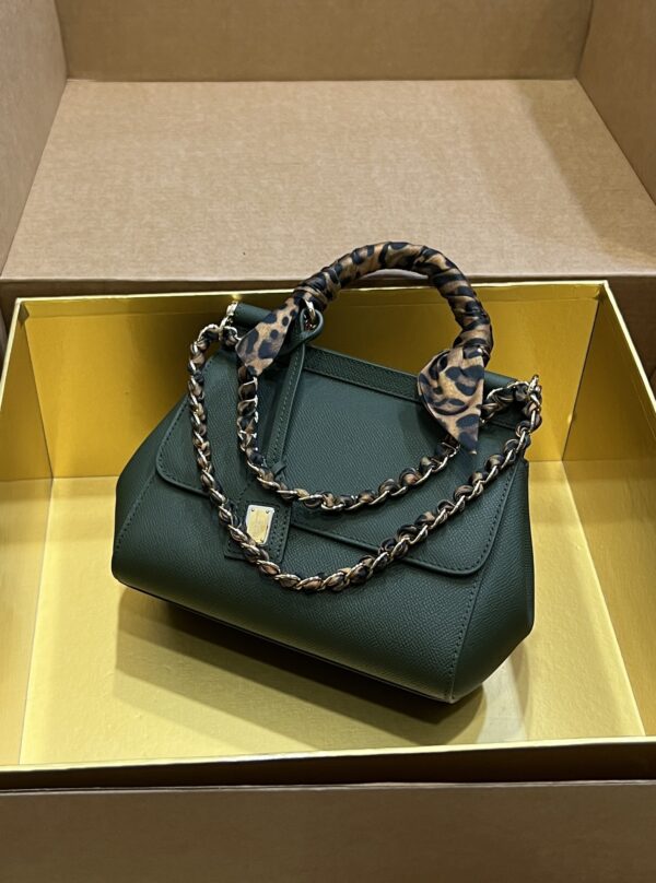 Dolce & Gabban Sicily 100% Original Replica! A masterpiece of the brand-Green-20cm  with original box (复制)