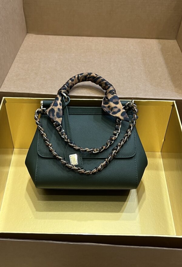 Dolce & Gabban Sicily 100% Original Replica! A masterpiece of the brand-Green-20cm  with original box (复制)