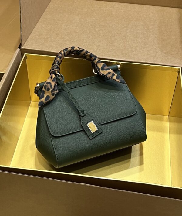 Dolce & Gabban Sicily 100% Original Replica! A masterpiece of the brand-Green-20cm  with original box (复制)