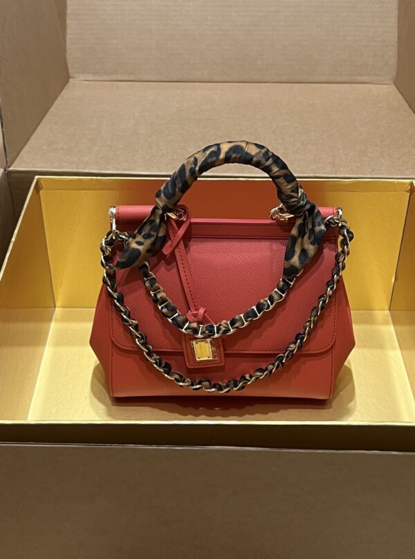 Dolce & Gabban Sicily 100% Original Replica! A masterpiece of the brand-Red-20cm  with original box