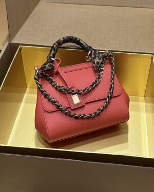 Dolce & Gabban Sicily 100% Original Replica! A masterpiece of the brand-Red-20cm  with original box
