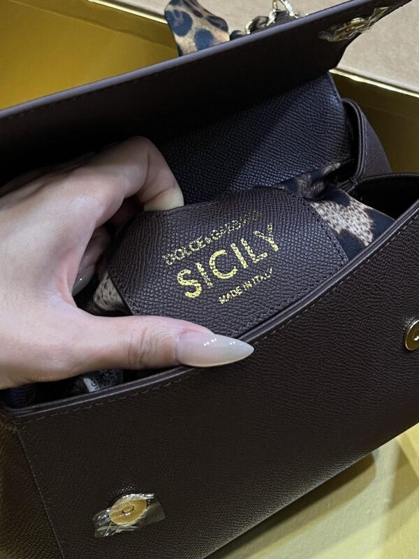 Dolce & Gabban Sicily 100% Original Replica! A masterpiece of the brand-Brown-20cm  with original box