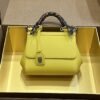 Dolce & Gabban Sicily 100% Original Replica! A masterpiece of the brand-Yellow-20cm  with original box