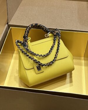Dolce & Gabban Sicily 100% Original Replica! A masterpiece of the brand-Yellow-20cm  with original box
