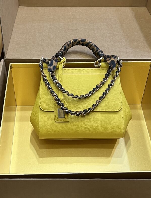 Dolce & Gabban Sicily 100% Original Replica! A masterpiece of the brand-Yellow-20cm  with original box