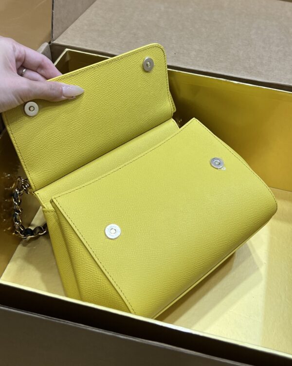 Dolce & Gabban Sicily 100% Original Replica! A masterpiece of the brand-Yellow-20cm  with original box
