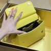Dolce & Gabban Sicily 100% Original Replica! A masterpiece of the brand-Yellow-20cm  with original box