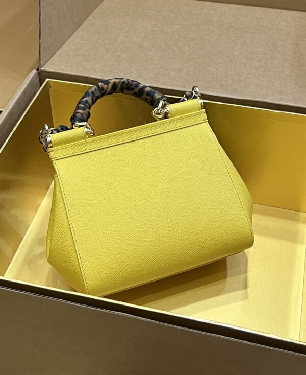 Dolce & Gabban Sicily 100% Original Replica! A masterpiece of the brand-Yellow-20cm  with original box