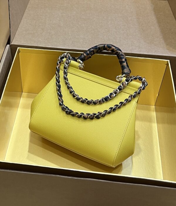 Dolce & Gabban Sicily 100% Original Replica! A masterpiece of the brand-Yellow-20cm  with original box