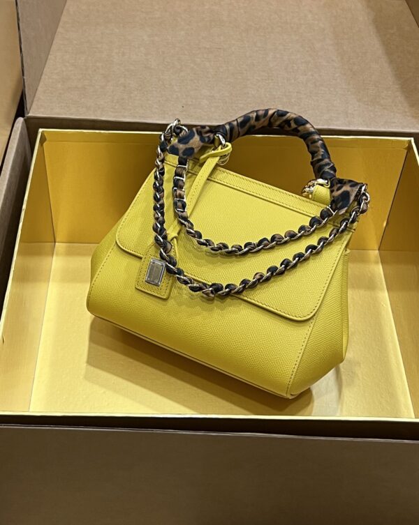 Dolce & Gabban Sicily 100% Original Replica! A masterpiece of the brand-Yellow-20cm  with original box