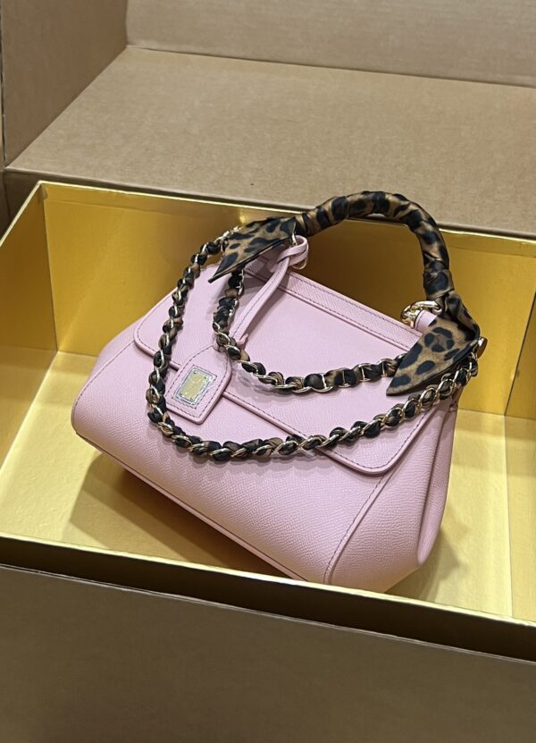 Dolce & Gabban Sicily 100% Original Replica! A masterpiece of the brand-Pink-20cm  with original box