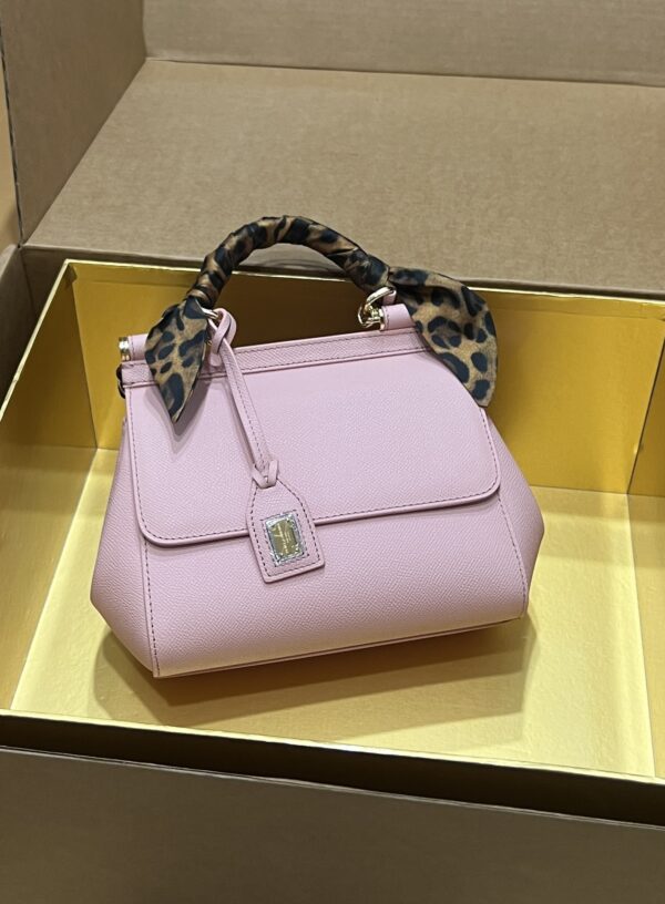 Dolce & Gabban Sicily 100% Original Replica! A masterpiece of the brand-Pink-20cm  with original box