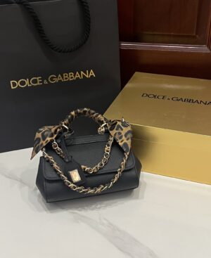 Dolce & Gabban Sicily 100% Original Replica! A masterpiece of the brand.-18cm Black with original box