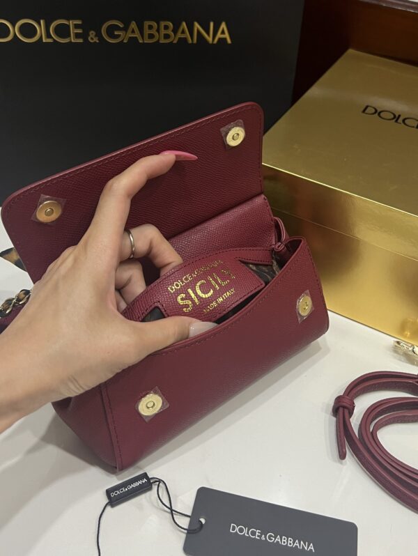 img_bf49eb9d_20241019_i1729273356_5398_0.jpg Dolce & Gabban Sicily 100% Original Replica! A masterpiece of the brand.-18cm Red with original box