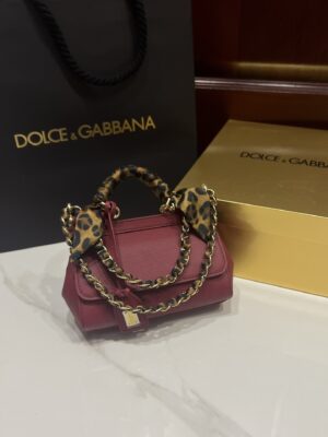 Dolce & Gabban Sicily 100% Original Replica! A masterpiece of the brand.-18cm Red with original box