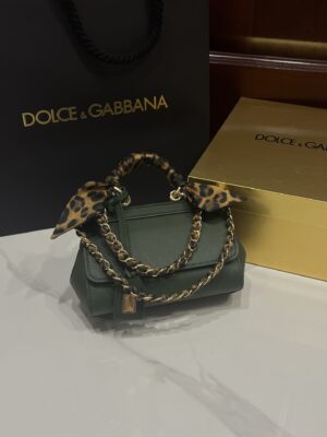 Dolce & Gabban Sicily 100% Original Replica! A masterpiece of the brand.-18cm Green with original box