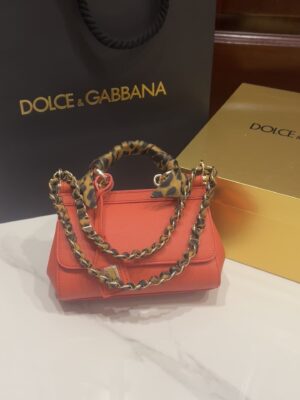 Dolce & Gabban Sicily 100% Original Replica! A masterpiece of the brand.-18cm Orange with original box