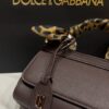Dolce & Gabban Sicily 100% Original Replica! A masterpiece of the brand.-18cm Brown with original box