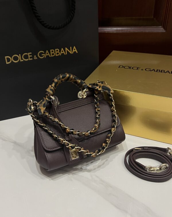 img_bf49eb9d_20241019_i1729273671_487_4.jpg Dolce & Gabban Sicily 100% Original Replica! A masterpiece of the brand.-18cm Brown with original box