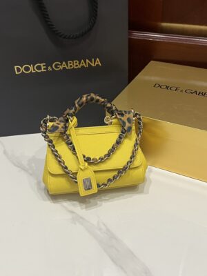 Dolce & Gabban Sicily 100% Original Replica! A masterpiece of the brand.-18cm Yellow with original box