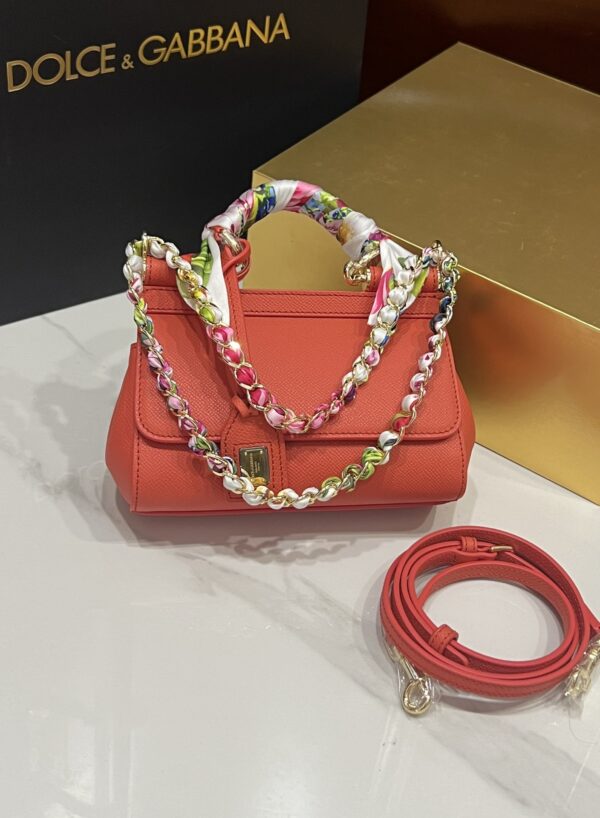 img_bf49eb9d_20241020_i1729434027_9602_4.jpg (1) Dolce & Gabban Sicily 100% Original Replica! A masterpiece of the brand.-18cm Orange with original box