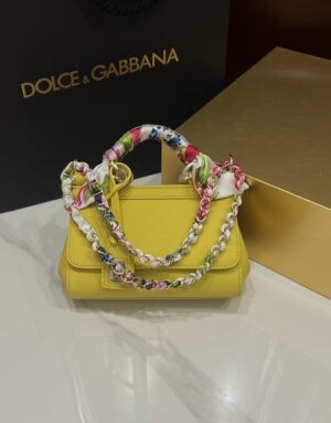 Dolce & Gabban Sicily 100% Original Replica! A masterpiece of the brand.-18cm Yellow with original box