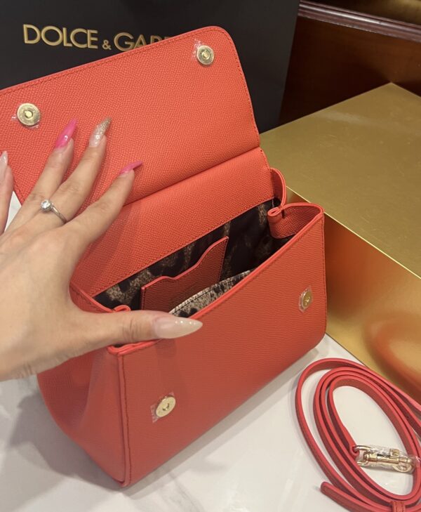 Dolce & Gabban Sicily 100% Original Replica! A masterpiece of the brand-Orange-20cm  with original box