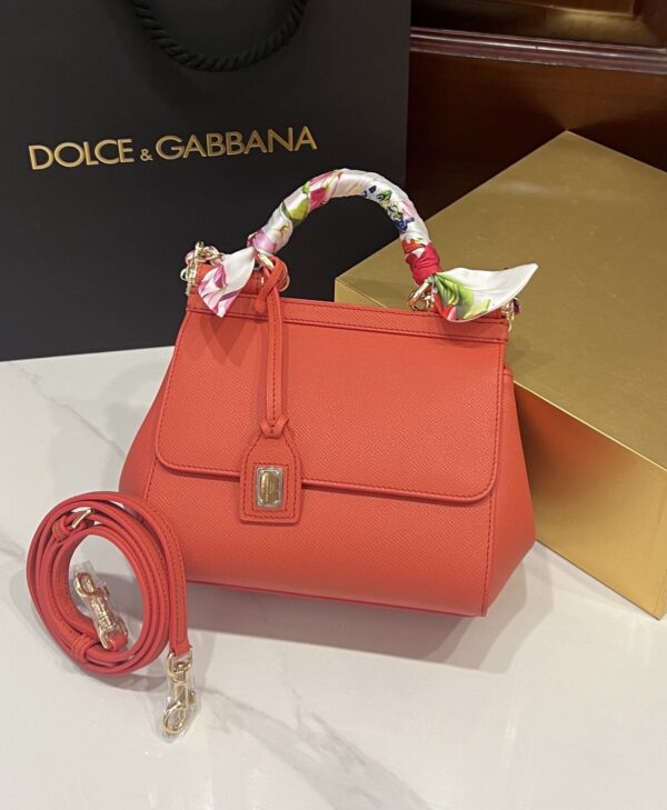 Dolce & Gabban Sicily 100% Original Replica! A masterpiece of the brand-Orange-20cm  with original box