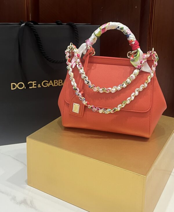 Dolce & Gabban Sicily 100% Original Replica! A masterpiece of the brand-Orange-20cm  with original box