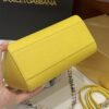 Dolce & Gabban Sicily 100% Original Replica! A masterpiece of the brand-Yellow-20cm  with original box