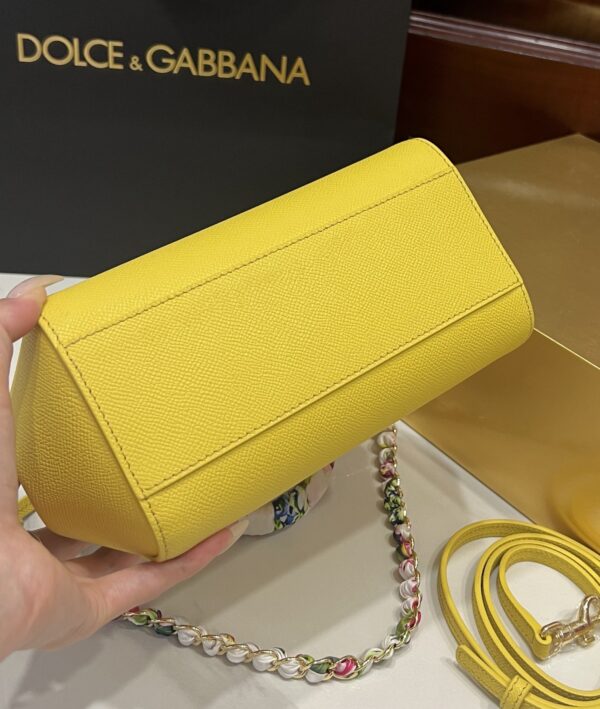 Dolce & Gabban Sicily 100% Original Replica! A masterpiece of the brand-Yellow-20cm  with original box