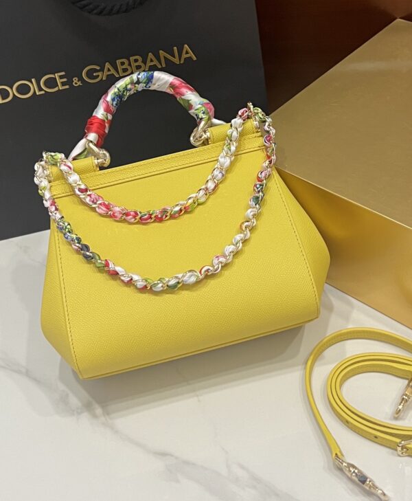 Dolce & Gabban Sicily 100% Original Replica! A masterpiece of the brand-Yellow-20cm  with original box