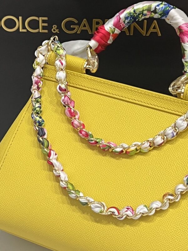 Dolce & Gabban Sicily 100% Original Replica! A masterpiece of the brand-Yellow-20cm  with original box