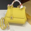 Dolce & Gabban Sicily 100% Original Replica! A masterpiece of the brand-Yellow-20cm  with original box