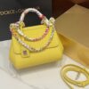 Dolce & Gabban Sicily 100% Original Replica! A masterpiece of the brand-Yellow-20cm  with original box