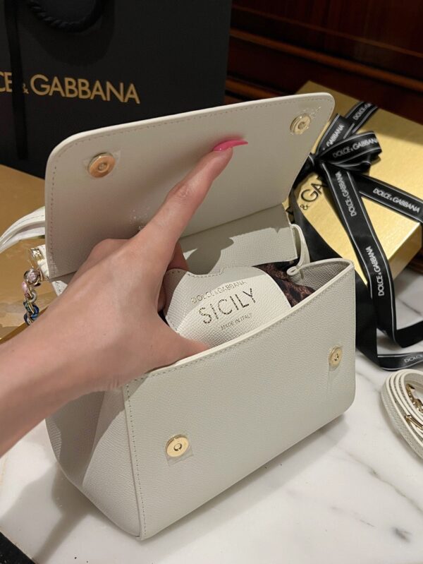 Dolce & Gabban Sicily 100% Original Replica! A masterpiece of the brand-White-20cm  with original box