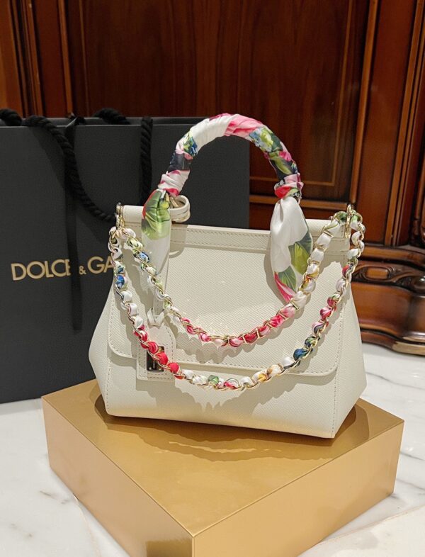 Dolce & Gabban Sicily 100% Original Replica! A masterpiece of the brand-White-20cm  with original box
