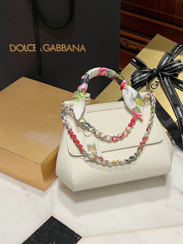 Dolce & Gabban Sicily 100% Original Replica! A masterpiece of the brand-White-20cm  with original box