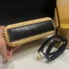 Dolce & Gabbana Raffia Grass Bag-Apricot-19cm with original box