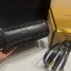 Dolce & Gabbana Raffia Grass Bag-Black-19cm with original box