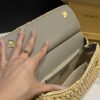 Dolce & Gabbana Raffia Grass Bag-Apricot-25cm with original box