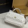 Dolce & Gabbana Cloud Bag-White-25cm with original box
