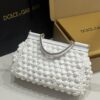 Dolce & Gabbana Cloud Bag-White-25cm with original box