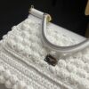 Dolce & Gabbana Cloud Bag-White-25cm with original box