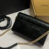 Dolce & Gabbana Lizard Print Bag-Black-25cm with original box