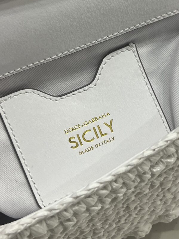 Dolce & Gabbana Cloud Bag-White-25cm with original box