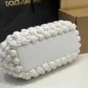 Dolce & Gabbana Cloud Bag-White-20cm with original box