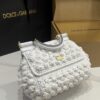 Dolce & Gabbana Cloud Bag-White-20cm with original box