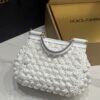 Dolce & Gabbana Cloud Bag-White-20cm with original box